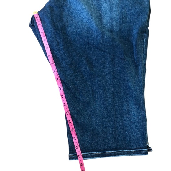 Lane Bryant Signature Fit Mid Rise Skinny Pedal Jeans Size 24 - Picture 8 of 9